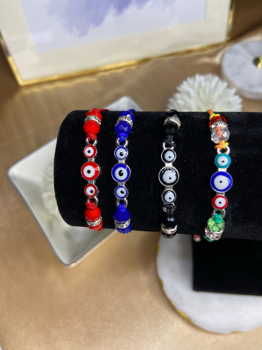 Braided Evil Eye Bracelet