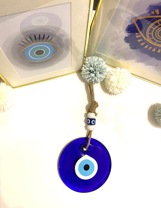 Medium Evil Eye Wall Charm