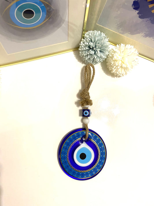 Patterned Evil Eye Wall Charm