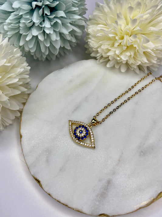 Classic Evil Eye Pendant Necklace